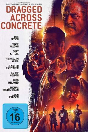 Image Dragged Across Concrete