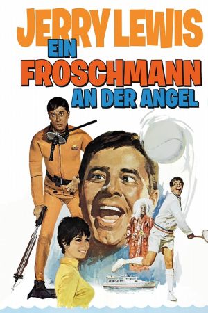 Image Ein Froschmann an der Angel